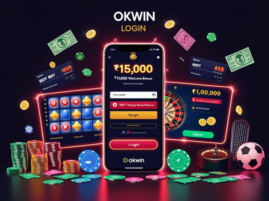 Login ok win lottery game